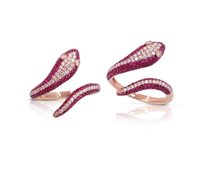 Anillo Gianni Carità Mujer Positano in Oro Diamante 0.34 Ct FA2831/ORR - FA2831/ORR